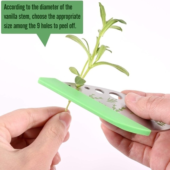 💖3/$15💖 Herb Stripper and Cutter, Stainless Steel - Picture 3 of 6